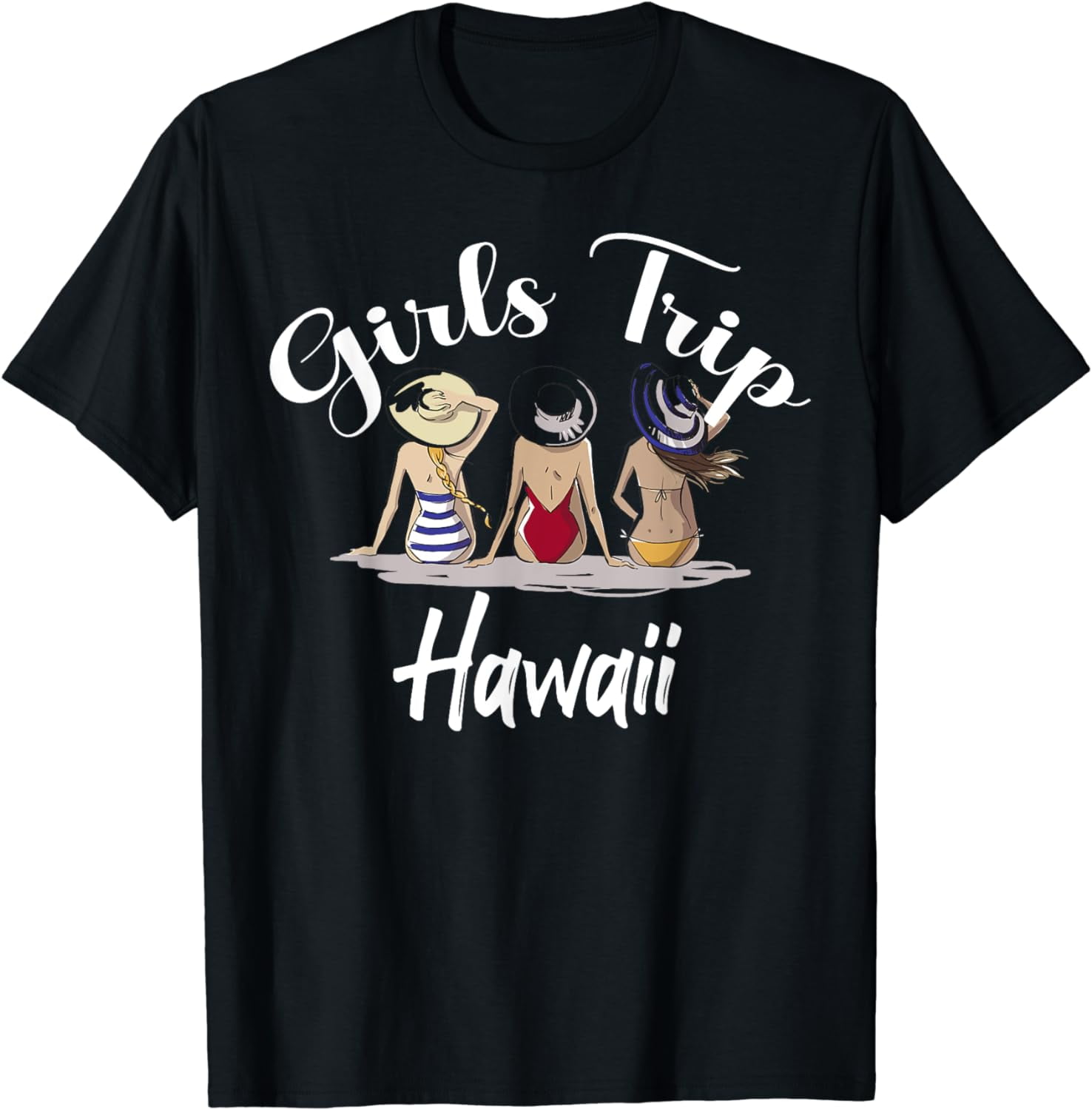 Girls Trip 2024 HAWAII Beach Lover Vacation Holiday Match TShirt
