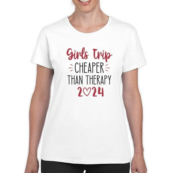 Girls Trip 2024 T-Shirt Women -Smartprints Designs, Female Medium