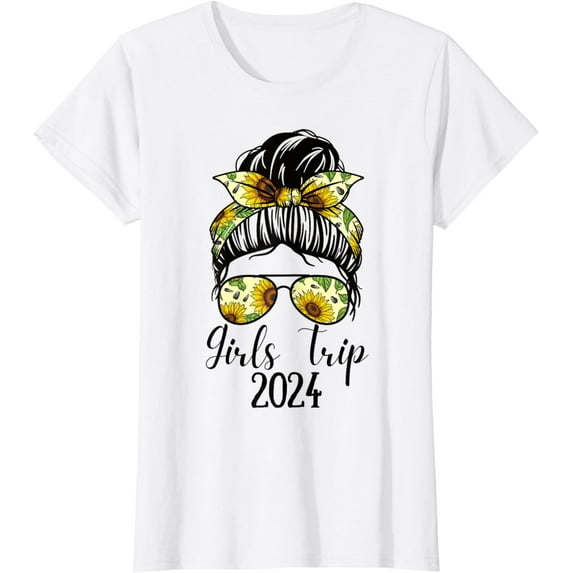 t-shirtGirls Trip 2024 Weekend 2024 Vacation Trip T-Shirt mens t shirt,white,women,funny,misfits,men,journey