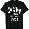 thumbnail image 1 of Girls Trip 2024 Women's Vacation Weekend Matching T-Shirt, 1 of 4