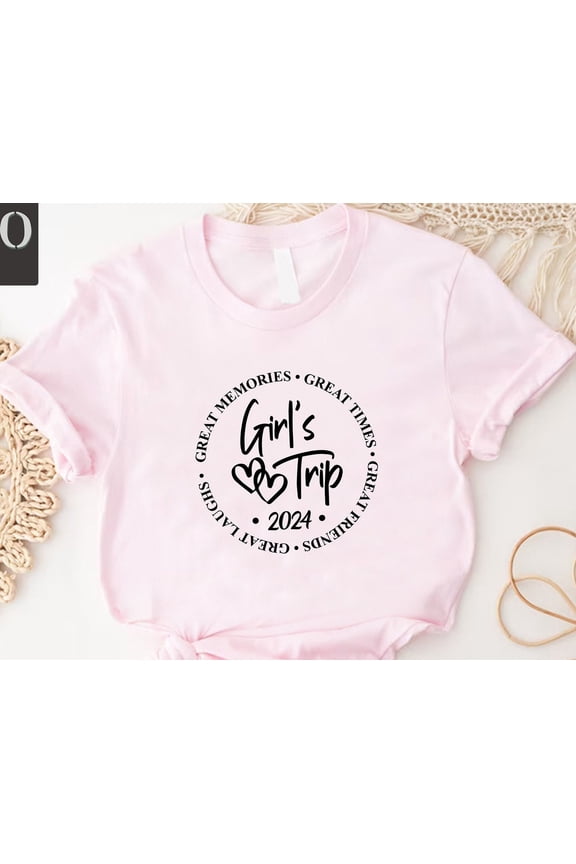 Girls Trip 2025 Tshirt, Girls Trip Shirts, Girls Vacation Shirt, Summer T Shirt, Summer Vacation Shirt, Girls Weekend Trip, Vacay Mode Shirt SWEATSHIRT All Size S-5XL