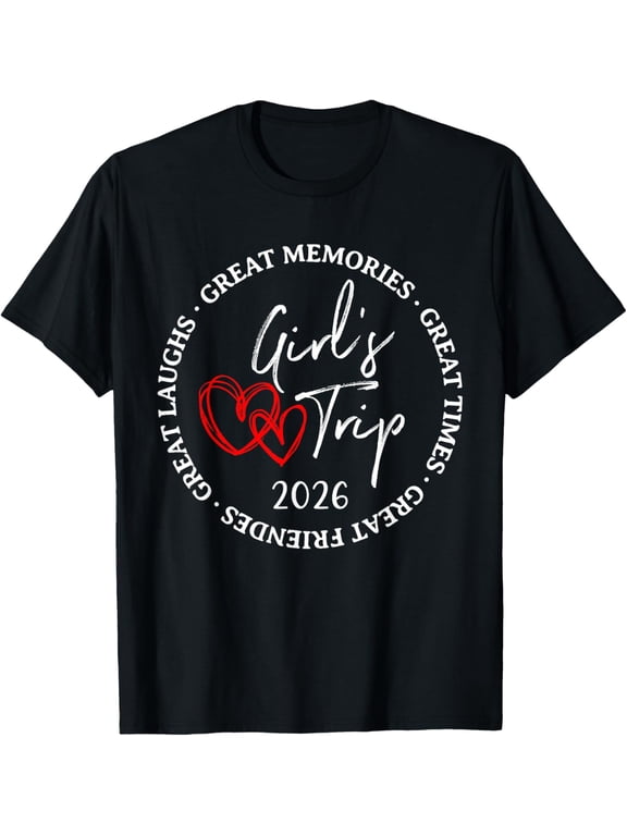 Girls Trip 2026 Womens Weekend Vacation Matching Group T-Shirt