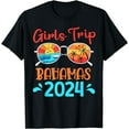 thumbnail image 1 of Girls Trip Bahamas 2024 Summer Vacation Beach Matching T-Shirt, 1 of 4