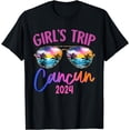 thumbnail image 1 of Girls Trip Cancun Mexico 2024 Sunglasses Summer Girlfriend T-Shirt mens t shirt，black，women，funny，misfits，men，journey, 1 of 4