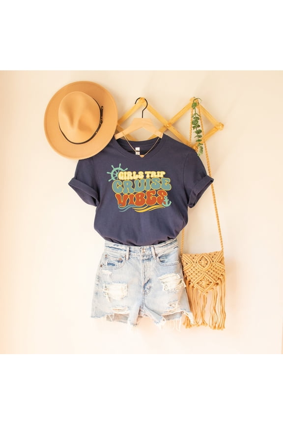 Girls Trip Cruise Vibes Tshirt, Party Shirts, Girls Weekend Tshirt, Best Friends Shirts, Besties Shirt, Best Trip Forever, Girls Vacation, For All Size S-5Xl