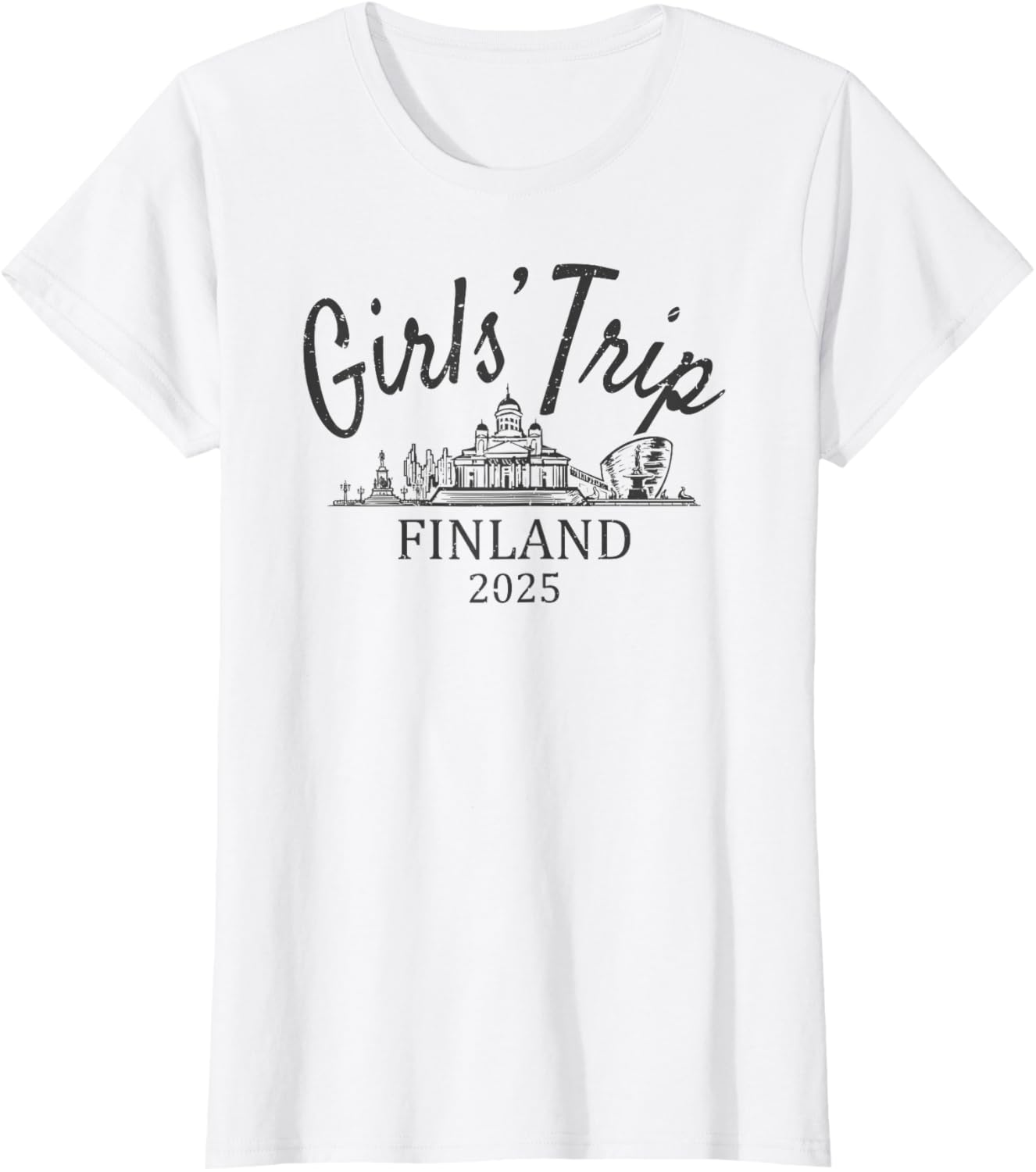 Girls' Trip Finland 2025 Girls Travel Vacation TShirt