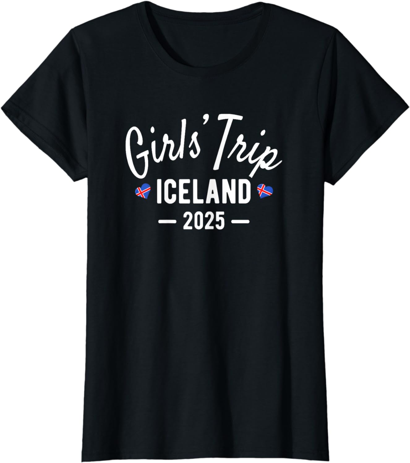 Girls' Trip Iceland 2025 Girls Travel Vacation TShirt