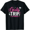 thumbnail image 1 of Girls Trip In Progress Traveler Girls Weekend Vacation T-Shirt, 1 of 4