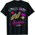 thumbnail image 1 of Girls Trip Miami 2024 Beach Womens Weekend Birthday Squad T-Shirt, 1 of 4