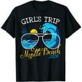 thumbnail image 1 of Girls Trip Myrtle Beach 2024 Womens Weekend Birthday Squad T-Shirt, 1 of 4