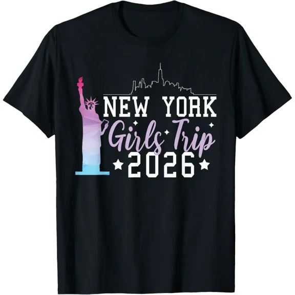Girls Trip New York Nyc Summer Vacation Ladies Weekend T-Shirt
