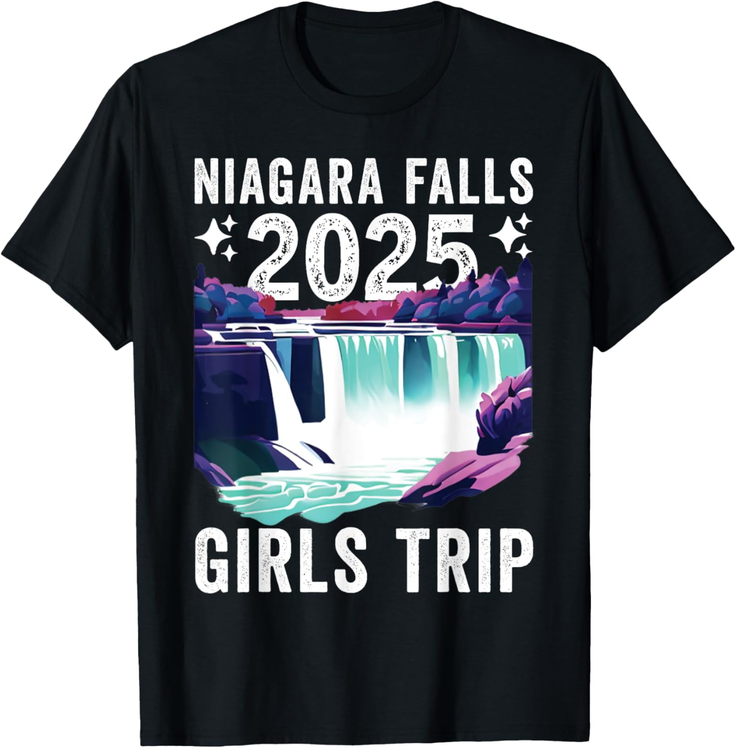 Girls Trip Niagara Falls Road Trip 2025 Summer Vacation TShirt