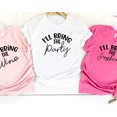 thumbnail image 1 of Girls Trip Shirts Iamp39ll Bring The Alcohol Shirts Girl Group Vacation Girls Weekend Shir, 1 of 2