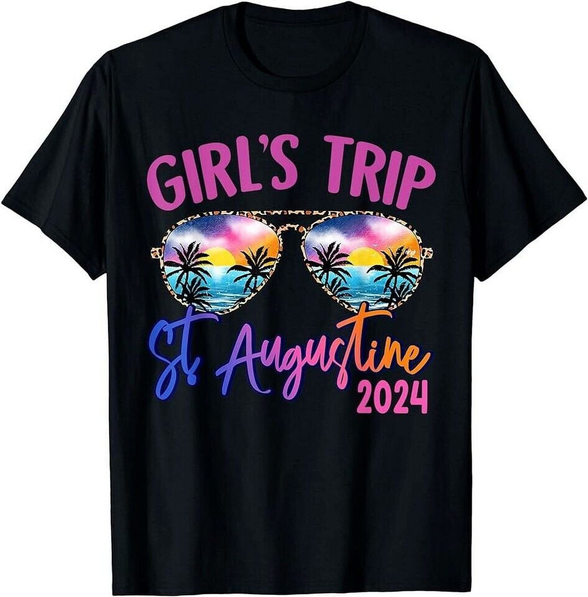 Girls Trip St. Augustine Florida 2024 Sunglasses Summer TShirt