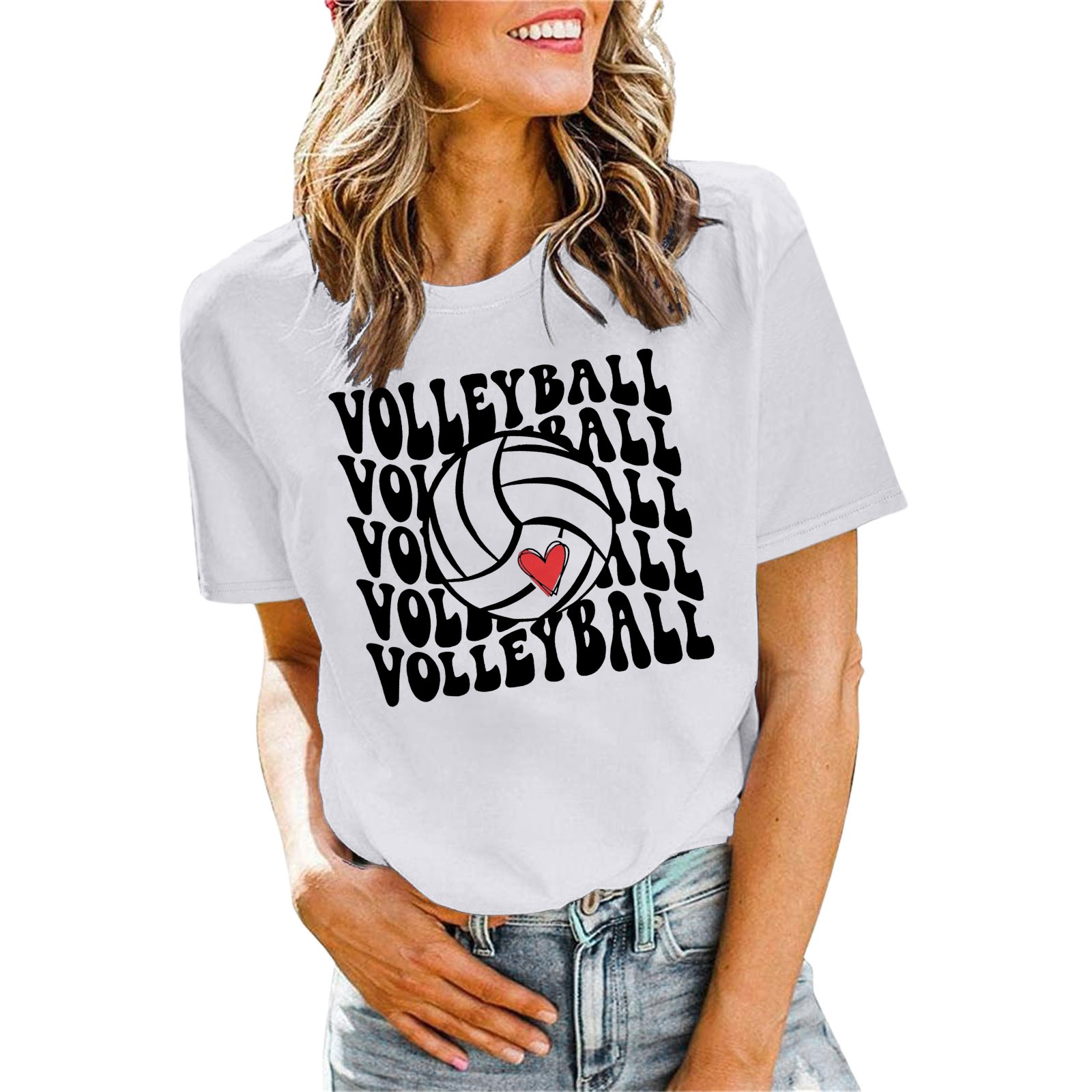 Girls Trip T Shirts For Women 2024 Volleyball Theme Graphic Prints ...