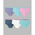thumbnail image 1 of Girls' True Comfort 360 Stretch Brief Underwear, 6 Pack, 1 of 2