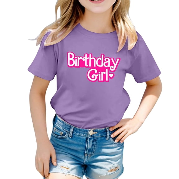 Girls Tshirts Packs Size 10-12 Plain Tshirt Short Sleeve Cotton Tee Tops Classic Fit Teen Back To School Clothes Vacation Summer Blouse for Girls