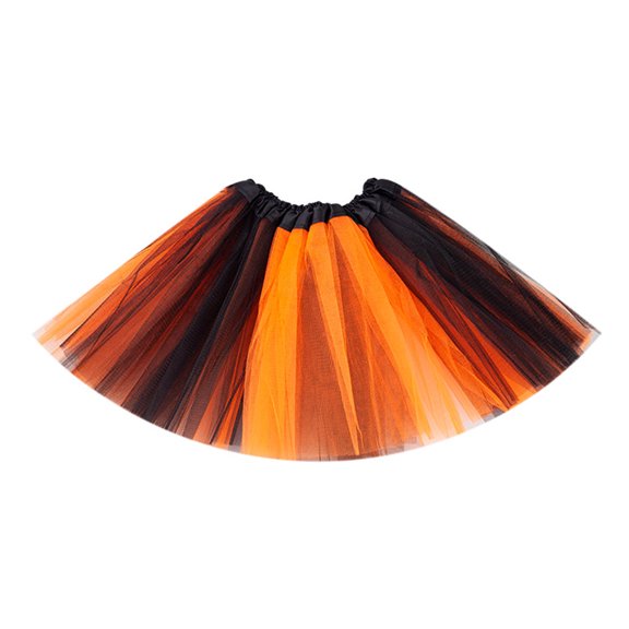 Girls Tulle Skirt Layered Tulle Tutus Skirt Dance Tutus Skirt Princess Skirt Belt Pleated Tutus Skirt Halloween Costumes