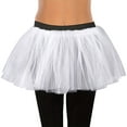 thumbnail image 1 of Girls Tulle Skirt Layers White Tutu Elastic Waist Ballet Dance Tutu Dress Fairy Dress, 1 of 3