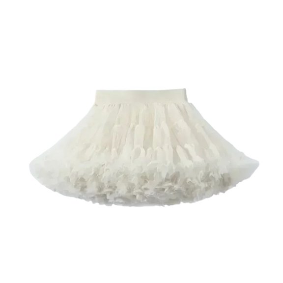 Girls Tulle Skirt Tutu Pettiskirt Skirt Fluffy Ballet Skirt Party Princess Girl