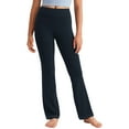 thumbnail image 1 of Girls Tummy Control Flare Yoga Pants Casual High Waist Athletic Pant Flare Bell Leggings, 1 of 9