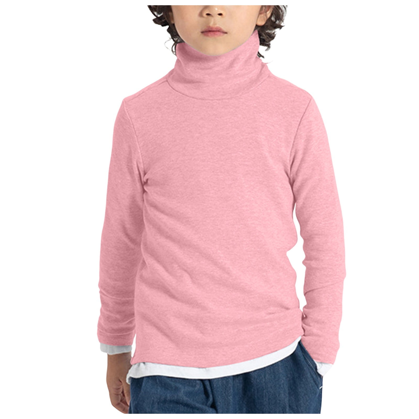 Boys Stretch Pants Sale Liquid Stretch Cotton Long-Sleeve Mock