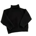 thumbnail image 1 of Baby Girl Boy Toddler Knit Sweater Warm High Collar Long Sleeve Solid Color Pullover Top Cute Warm Tops Fall Winter Warm Clothes for Toddler Kids 6-7 Years, 1 of 2