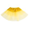 thumbnail image 1 of Girls Tutu Skirt Toddler Kids Birthday Party Performance Fashion Gradient Sequin Tutu Skirt Girls Skirts Yellow One Size, 1 of 4