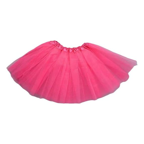 Girls Tutu Skirt Tulle Ballet Skirts Princess Tutu, Teens Short Skirt Colorful Rave Costume, Running for Toddler Skirts