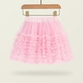 thumbnail image 1 of Girls Tutus Skirts Layered Tulles Princess Dresses Cute Bow Mesh Skirts for Birthday Casual Girls Pleated Skirts 100, 1 of 8