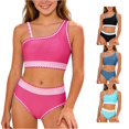 thumbnail image 1 of Girls Two Piece Girls Swimwear for Young Girls with and Easy Fit Coastal Style Beachwear for Pools and Summer Girl 12 Bathing Suit 11-12 Years, 1 of 2