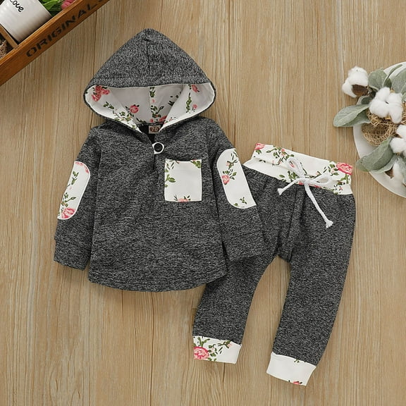 Girls Two Piece Outfits 7-8 Boys Clothes 2Pcs Plaid Shirt and Pocket Sweatpants Outfits for Fall Winter Boy Clothes Sets 6-14 Years