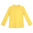 thumbnail image 1 of Girls UPF 50+ Long Sleeve Rashguard | Yellow, 1 of 2