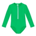 thumbnail image 1 of Girls UPF 50+ One-Piece Long Sleeve Swimsuit | Elf, 1 of 6