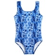 thumbnail image 1 of Girls UPF 50+ One Piece Swimsuit | Water Cascade, 1 of 4