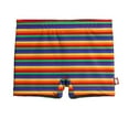 thumbnail image 1 of Girls UPF 50+ Printed Swim Boy Shorts | Rainbow Print, 1 of 4