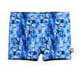 thumbnail image 1 of Girls UPF 50+ Printed Swim Boy Shorts | Water Cascade, 1 of 4