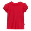 thumbnail image 1 of Girls UPF 50+ Puff Sleeve Rashguard | Red, 1 of 3