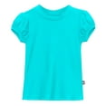 thumbnail image 1 of Girls UPF 50+ Puff Sleeve Rashguard | Turquoise, 1 of 3