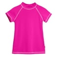 thumbnail image 1 of Girls UPF 50+ Short Sleeve Rashguard | Hot Pink, 1 of 4
