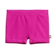 thumbnail image 1 of Girls UPF 50+ Swim Boy Shorts | Hot Pink w- Matching Stitch, 1 of 4