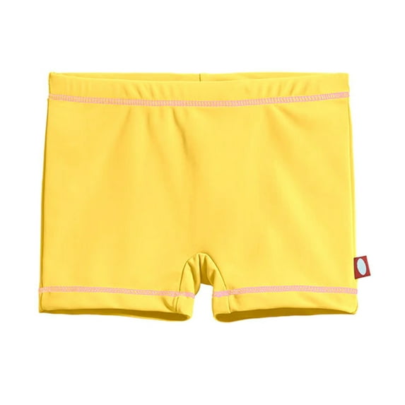 Girls UPF 50+ Swim Boy Shorts | Yellow