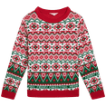 thumbnail image 1 of Girls' Ugly Christmas Sweater - Holiday Novelty Pullover Ugly Xmas Sweaters for Kids (Sizes: 4-16), 1 of 5