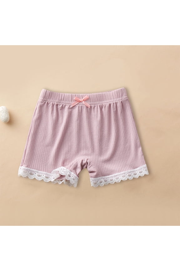Girls Underwear Kids Cute Soft Breathable Summer Thin Style Panties Briefs Seamless Comfort Stretch Underpants Shorts