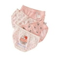 thumbnail image 1 of Girls Underwear Kids Toddler Baby Girls Underwear Fashion Cute Cartoon Comfortable Briefs Shorts Pants Cotton Underwear Trunks 4PCS 5 Years-6 Years, 1 of 3