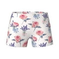 Girls Underwear, Lavender Flowers Rose Girls 100 Cotton Underwear