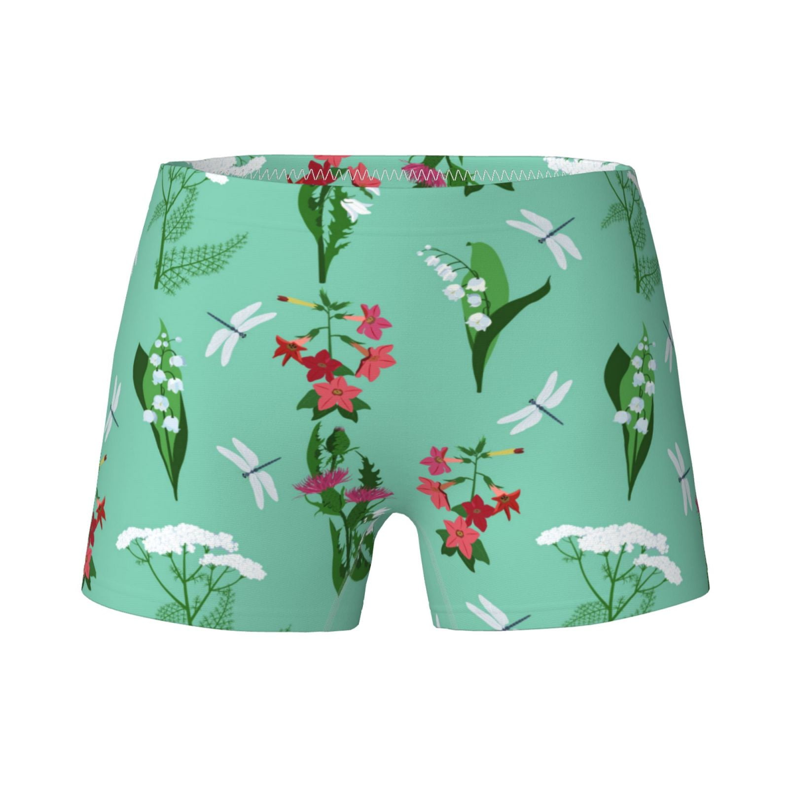 Girls Underwear, Saffron Greenery Girls 100 Cotton Underwear, Soft