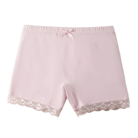 Girls Underwear - Soft Girls Panties Breathable Cotton Underwear Stretchy Comfort Fit Gentle for Everyday Wear - Girls Clothes,Color:Purple,Size:5-6 Years