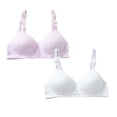thumbnail image 1 of Girls Underwear Sports Bra For Teen Girls Non Padded Wirefree Bralette Comfortable Seamless Everyday Wear Lightweight Soft Breathable Support, 1 of 4