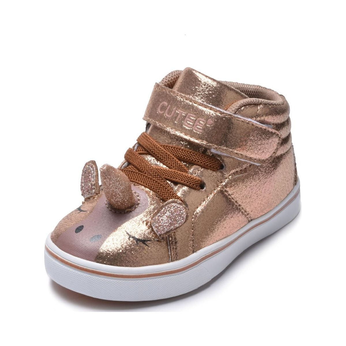 rose gold girls sneakers